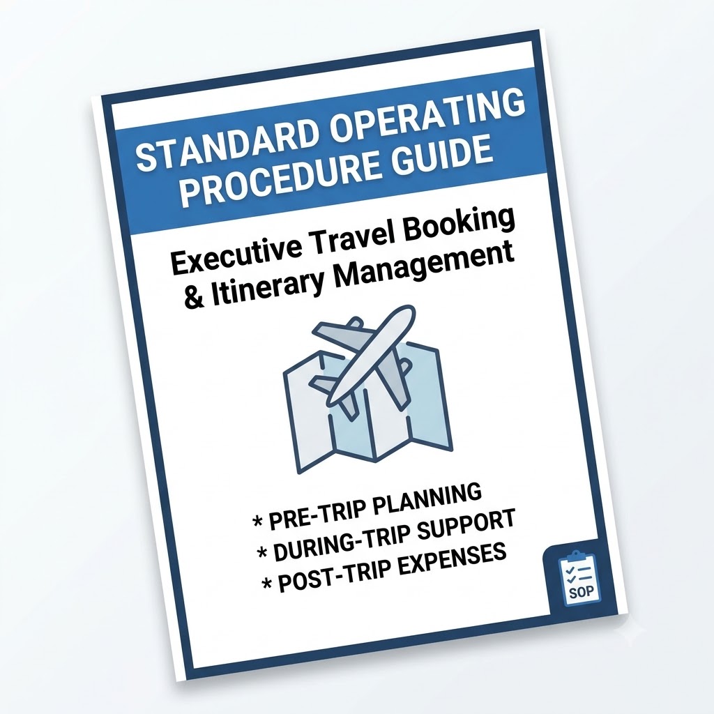 STANDARD OPERATING PROCEDURE: Executive Travel Booking & Itinerary Management
